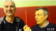 Dipo Vimercate - Romano Basket , 2GR, interviste di Marco Carrara